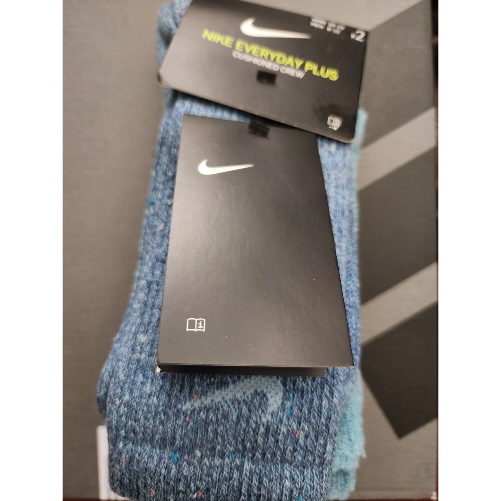 Nike Everyday Plus Cotton Crew Socks Sz L- DM7086 903